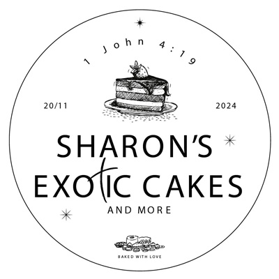 Sharon's Exotic Cakes Logo - Custom Birthday and Wedding Cakes Mysore